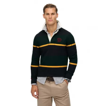 슈퍼드라이 빈티지 Athletic Stripe Rugby 긴팔 티셔츠 142283908