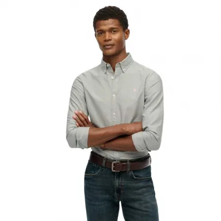 슈퍼드라이 Classic Oxford 긴팔 셔츠 142285107