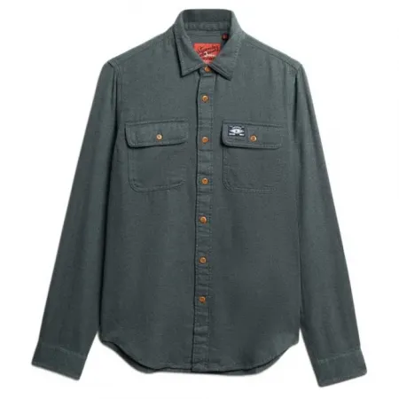 슈퍼드라이 Flannel Workwear 긴팔 셔츠 142285108
