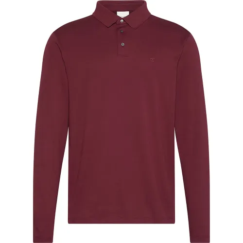 캘빈클라인 Supima 긴 소매 폴로 142321222