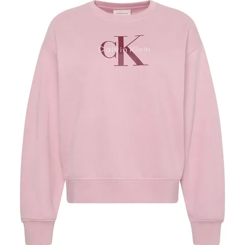 캘빈클라인 에센셜 Monogram French Terry 스웨터 142325430