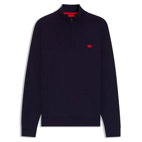 휴고 보스 San Quintus C 하프 지퍼 스웨터 142330604