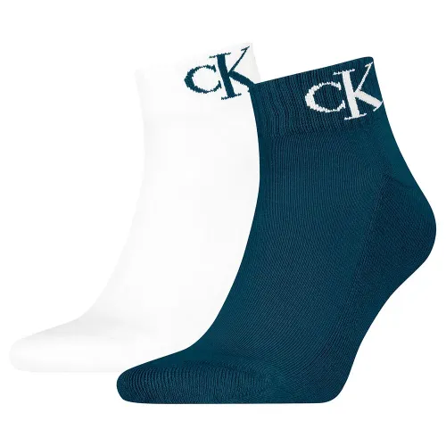 캘빈클라인 701228805 Quarter 짧은 양말 2 켤레 142368581