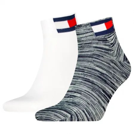 타미힐피거 Flag Quarter 짧은 양말 2 켤레 142369178