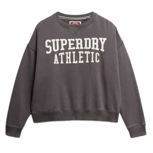 슈퍼드라이 Athletic 에센셜 Relaxed Applique Crew 스웨터 142369273
