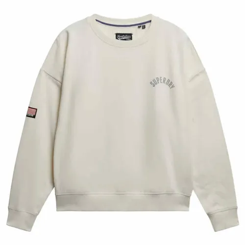 슈퍼드라이 Athletic Relaxed Printed Crew 스웨터 142369291