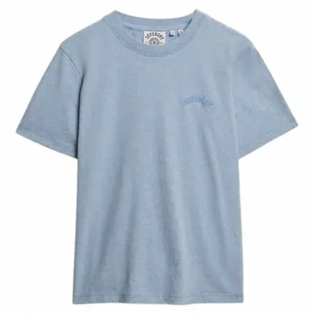 슈퍼드라이 에센셜 Logo 엠브로이더드 반팔 티셔츠 142369404