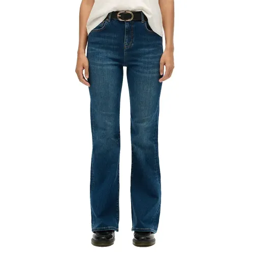 슈퍼드라이 High Rise Flare 청바지 142369452