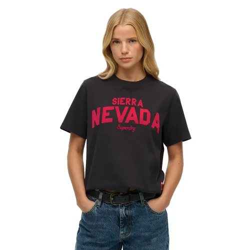 슈퍼드라이 Outdoor Location Box Loose 반팔 티셔츠 142369514