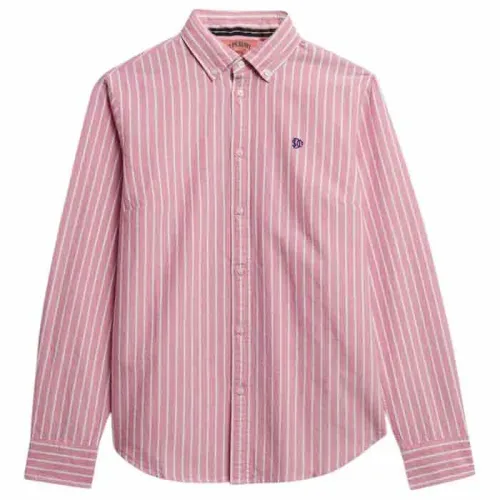 슈퍼드라이 Slim Oxford Bd 긴팔 셔츠 142369553