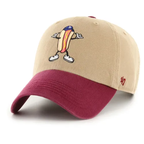 47 MLB LA 다져스 Khaki Cartoon Icon Clean Up 모자 142370260