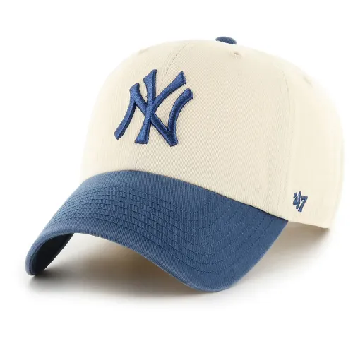 47 MLB 뉴욕 양키즈 Two Tone Clean Up W/No Loop Label 모자 142371413