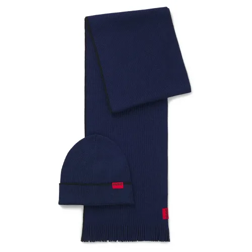 휴고 보스 Zaschel Set 10260700 목도리 142380380