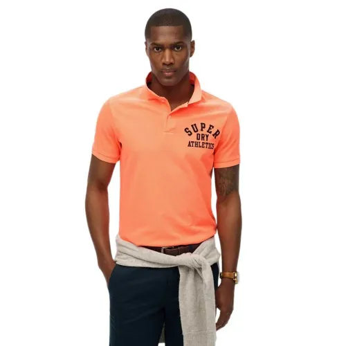 슈퍼드라이 Applique Classic Fit 반팔 폴로 셔츠 142380726