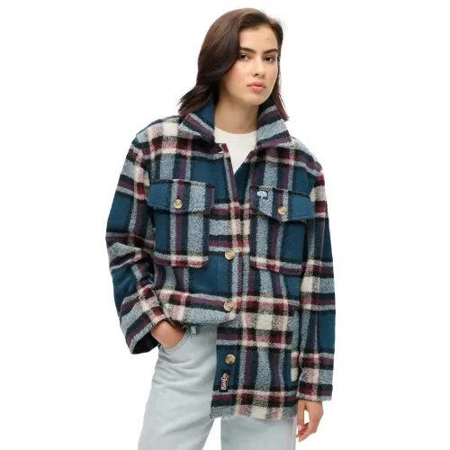 슈퍼드라이 Heavyweight Unlined 오버셔츠 142380862