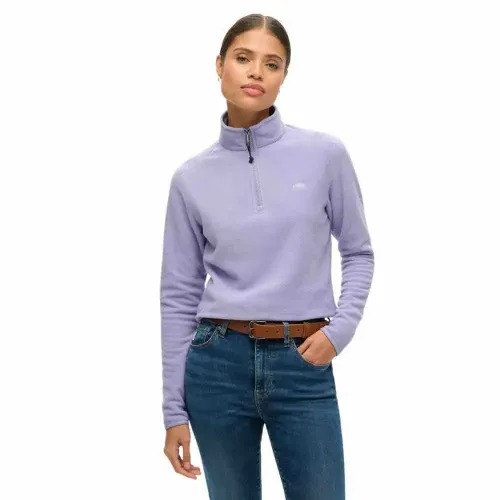 슈퍼드라이 Polar 플리스 하프 지퍼 스웨터 142380937