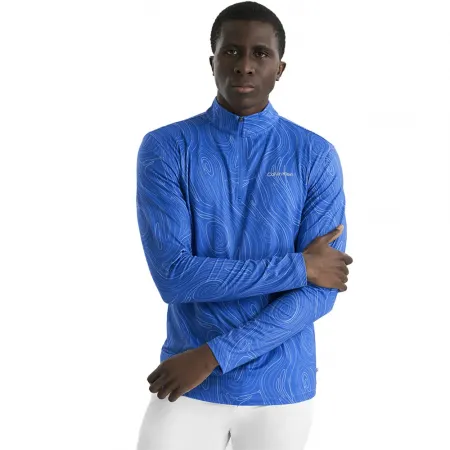 캘빈클라인 Printed Newport 하프 지퍼 스웨터 142392052