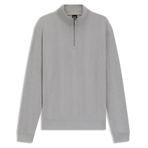 보스 Structure 10269578 02 하프 지퍼 스웨터 142392432