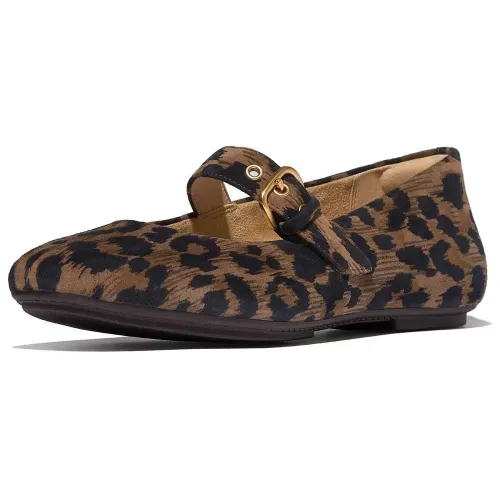 핏플랍 Delicato Leopard Suede 메리 제인 142392530