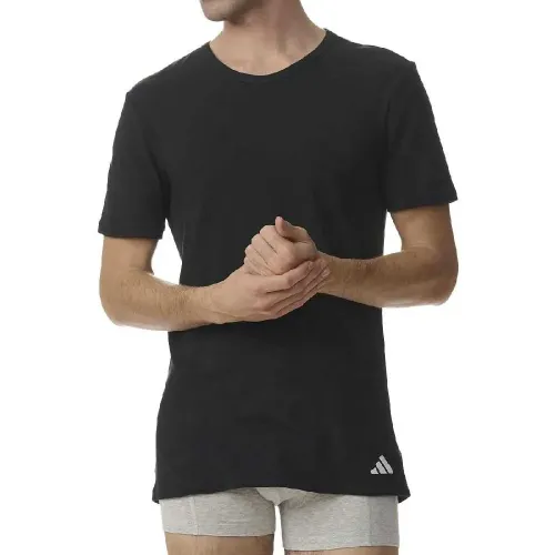 아디다스 UNDERWEAR Active Flex Cotton 반팔 이너웨어 2 팩 142418017