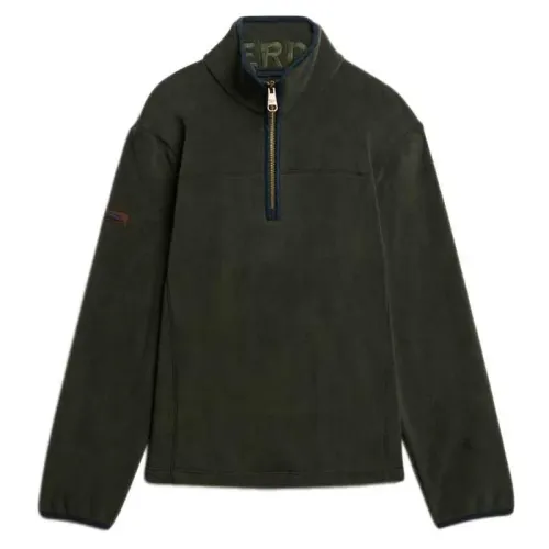 슈퍼드라이 Estate 플리스 하프 지퍼 스웨터 142447005