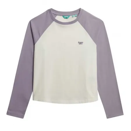 슈퍼드라이 에센셜 로고 베이스볼 긴팔 상의 142480935