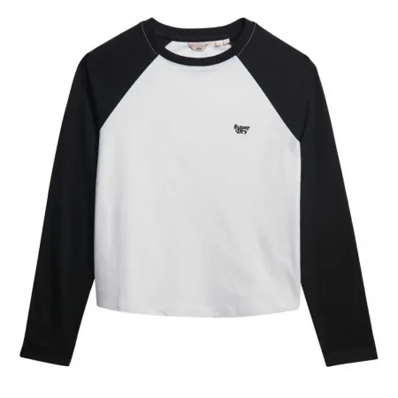 슈퍼드라이 에센셜 로고 베이스볼 긴팔 상의 142480936