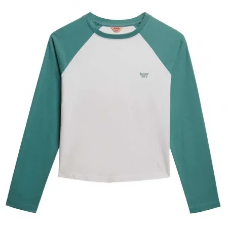 슈퍼드라이 에센셜 로고 베이스볼 긴팔 상의 142480937