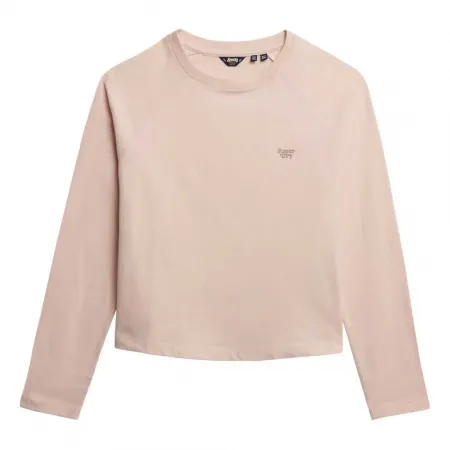 슈퍼드라이 에센셜 로고 긴팔 상의 142480942