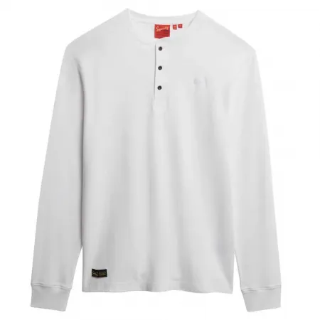 슈퍼드라이 Vle Mid 웨이트 Henley 긴팔 티셔츠 142480962