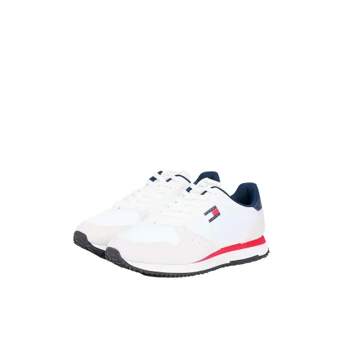 타미힐피거 Eva 러너 레더 운동화 142503917