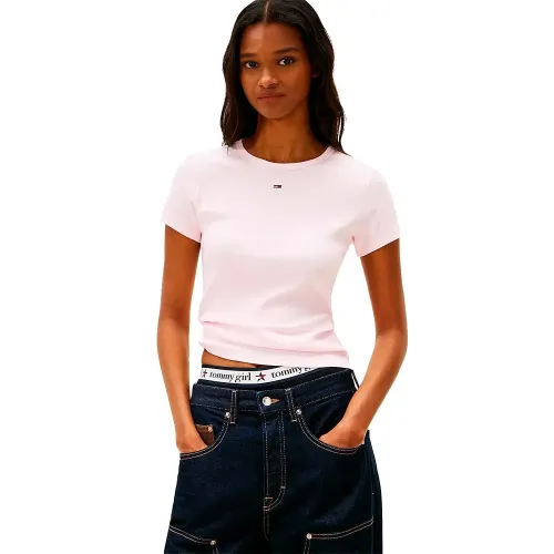 타미힐피거 Slim 에센셜 Ext 반팔 티셔츠 142503933