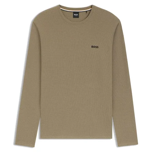 보스 Waffle 10269584 긴팔 파자마 티셔츠 142504636