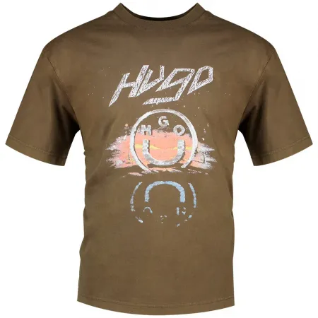 휴고 보스 Noctornix 10272987 BLUE 반팔 티셔츠 142504876