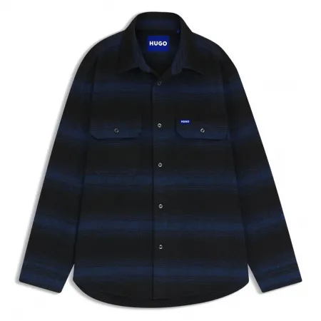 휴고 보스 Ebolt 10273579 01 BLUE 긴팔 셔츠 142530039