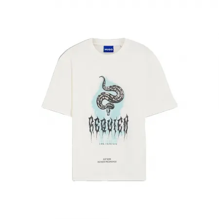 휴고 보스 Noctornix 10272987 BLUE 반팔 티셔츠 142530243