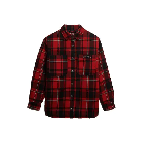 슈퍼드라이 Check Lined 긴팔 셔츠 142576248