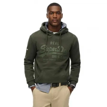 슈퍼드라이 빈티지 로고 Tonal 후드티 142576445