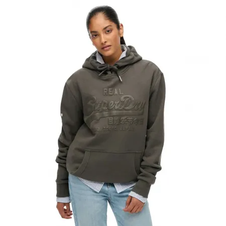 슈퍼드라이 빈티지 로고 Tonal 후드티 142576446