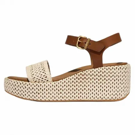 핏플랍 우븐 W엣지 Ankle-Strap 플랫폼 샌들 142577901