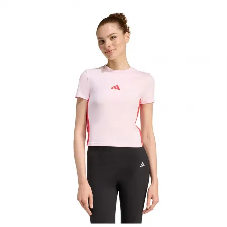 아디다스 에센셜 3 Stripes Slim Baby 반팔 티셔츠 142666409