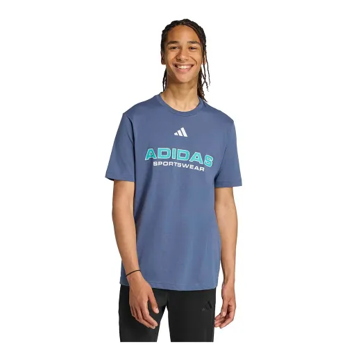 아디다스 House Of Tiro 리니어 그래픽 반팔 티셔츠 142666658