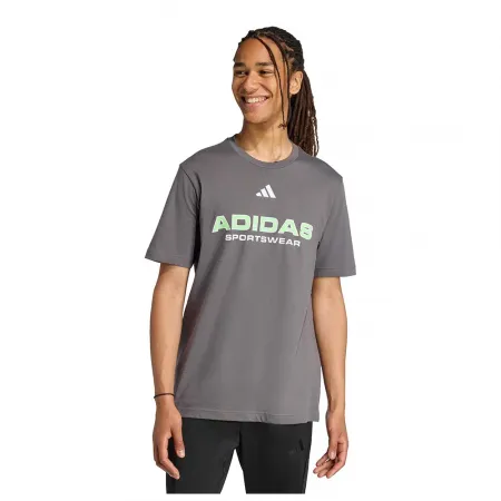 아디다스 House Of Tiro Linear 그래픽 반팔 티셔츠 142666660