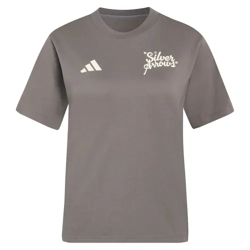 아디다스 메르세데스-AMG 페트로나스 F1 팀 Silver Arrows 반팔 티셔츠 142666846