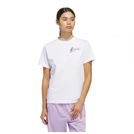 아디다스 SC Pilates 그래픽 반팔 티셔츠 142667024