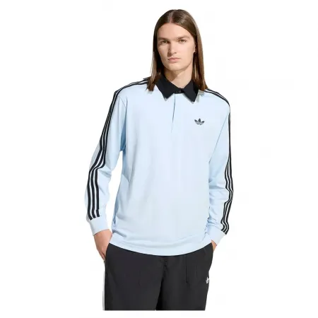 아디다스 3 스트라이프 Rugby 긴 소매 폴로 142667650