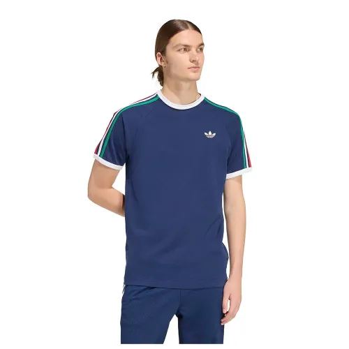 아디다스 3 스트라이프 반팔 티셔츠 142667674