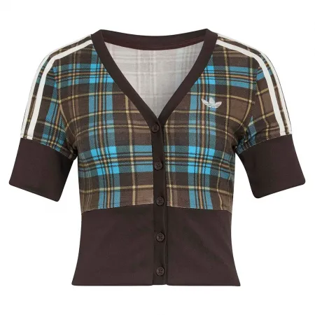 아디다스 Check 반팔 V넥 티셔츠 142667772