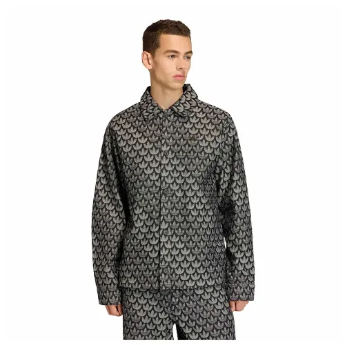 아디다스 데님 Monogram 긴팔 셔츠 142667792