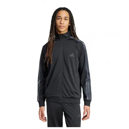 아디다스 3 Stripes Camo 풀지퍼 스웨터 142680441